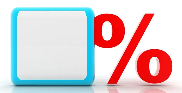 Percentages — Stock Photo, Image