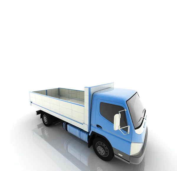 Concept de camion de livraison — Photo