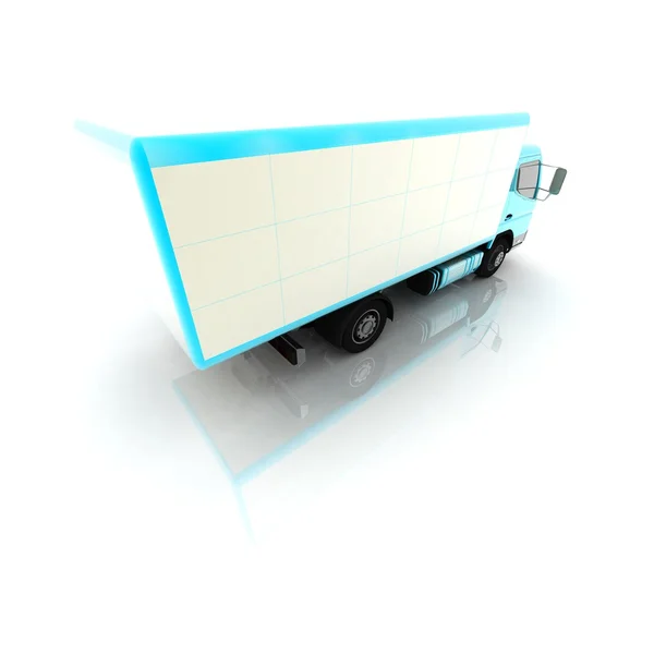 Concept de camion de livraison — Photo