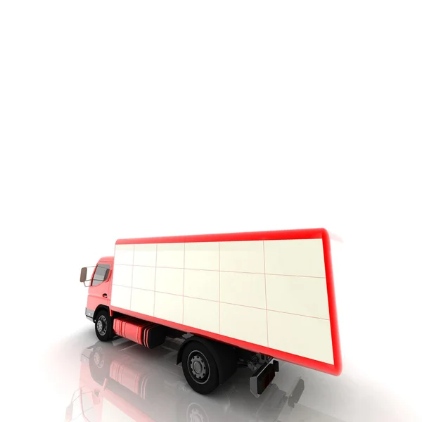 Levering truck concept — Stockfoto