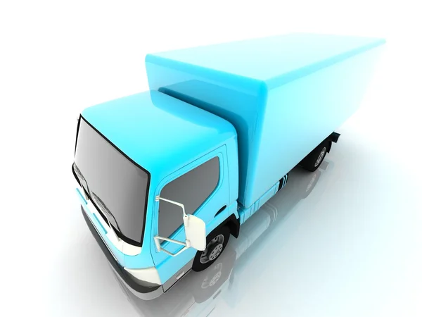 Delivery truck concept — Stock Photo, Image