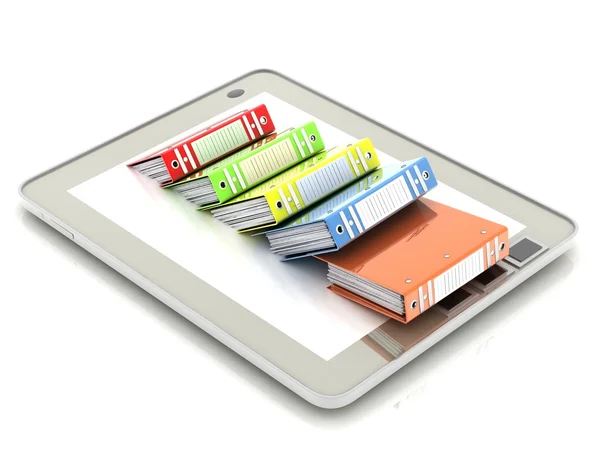 Tablet computer (LIBRO) ) — Foto de Stock