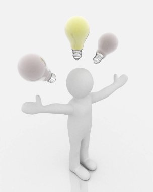 3D insanlar 3D tasvir.