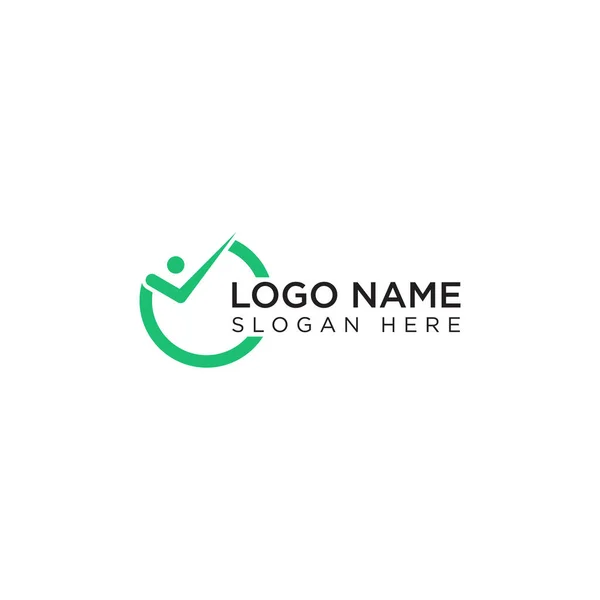 Modelo Vetor Design Logotipo Crescimento Negócios Fácil Editar — Vetor de Stock