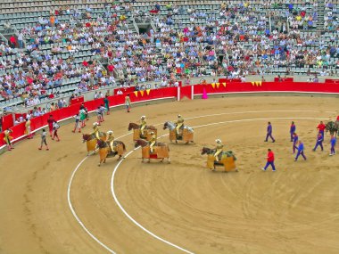 Corrida boğa güreşi sırasında