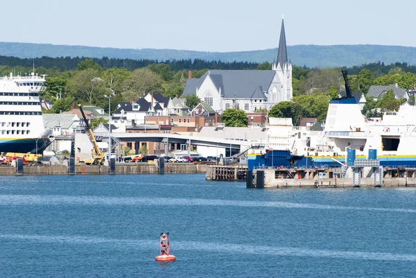 Porto di scalo in Canada — Foto Stock