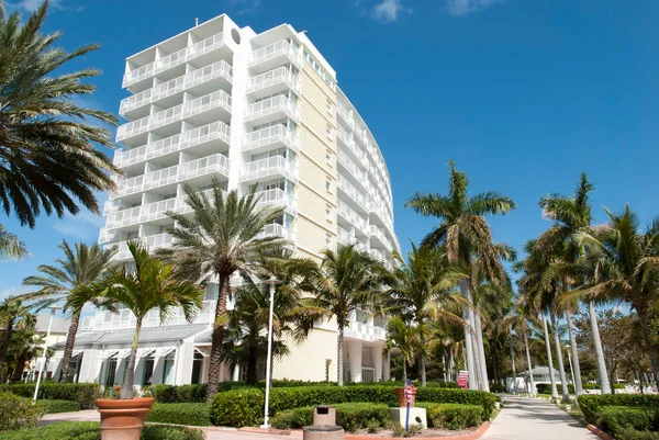 Sunny Resort District Our Lucaya Freeport Town Grand Bahama Island — Stock Photo, Image