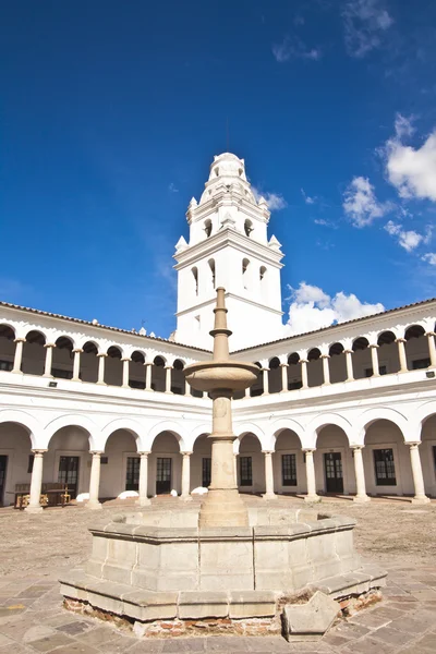 San Francisco Xavier University, Sucre, Bolivia — Stockfoto