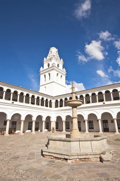 San Francisco Xavier University, Sucre, Bolivia — Stockfoto