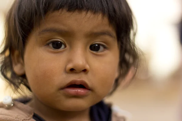 先住民族の子孫の少年 — ストック写真