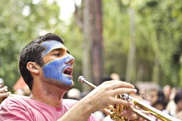 Brazilian street parade — Stock Photo, Image