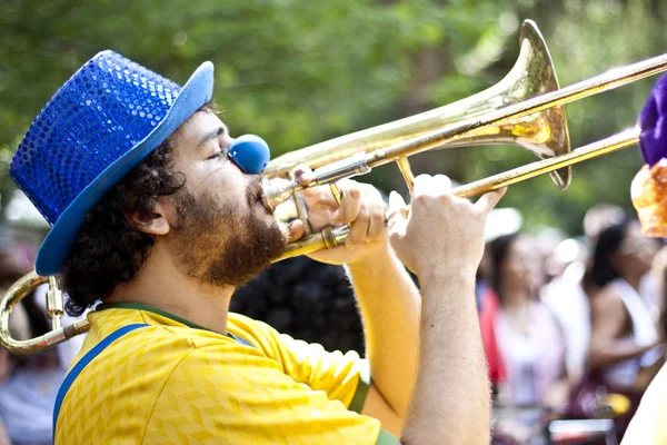 Brazilian street parade — Stock Photo, Image
