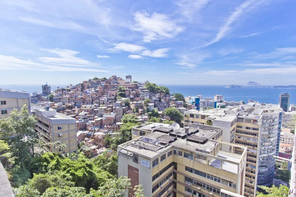 Slum av Cantagalo, Rio de Janeiro – stockfoto