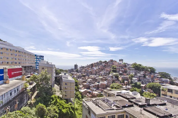 Slum di Cantagalo, Rio de Janeiro Foto Stock Royalty Free