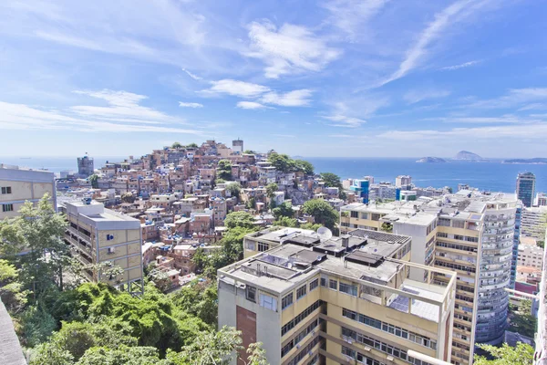 Παραγκούπολη του cantagalo, Ρίο ντε Τζανέιρο Εικόνα Αρχείου