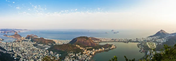 Rio de Janeiro panorámája Stock Kép