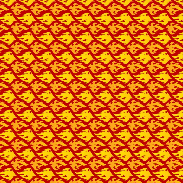 soyut yangın aşiret vektör desen