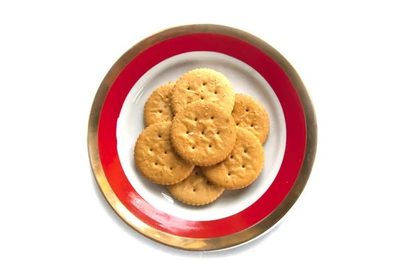 Cookies on a plate — Stock Photo, Image