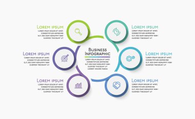 Sunum İş Çemberi bilgi şablonu 