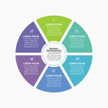 Sunum İş Çemberi bilgi şablonu 