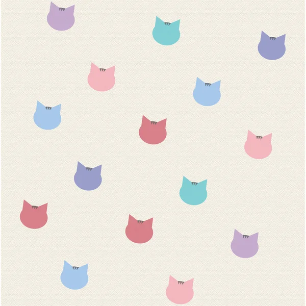 sevimli kedi desen veya arka plan