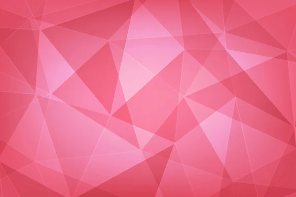 红色 polygongeometric 抽象背景 — 图库矢量图片