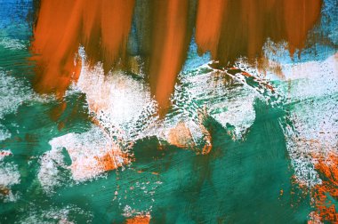 arka plan mavi turuncu yeşil beyaz darbeleri ile