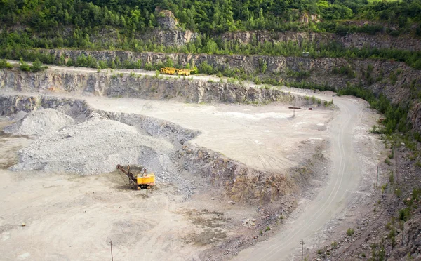 Quarry on getting of granite — Stock Photo, Image