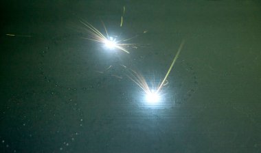 Metal tozundan üç boyutlu nesne yazdıran 3D yazıcı.