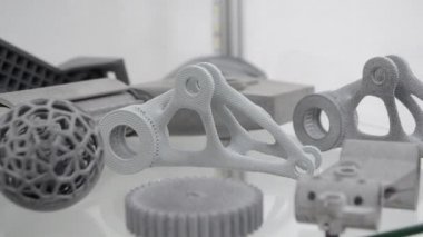 Yüksek Hız Parçalanması Tarafından Toz 3B Yazıcıya Plastik Model Yazdırma