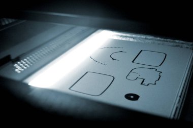 Toz endüstriyel 3D yazıcı üç boyutlu hacim modelleri yazdırıyor