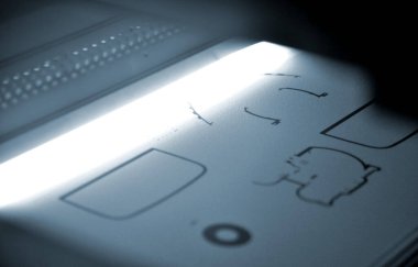 Toz endüstriyel 3D yazıcı üç boyutlu hacim modelleri yazdırıyor