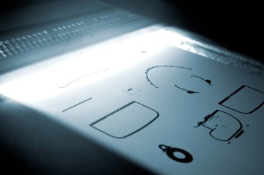 Toz endüstriyel 3D yazıcı üç boyutlu hacim modelleri yazdırıyor