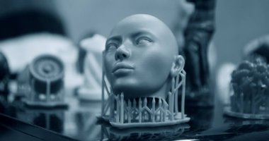 Stereolitografi 3D yazıcıya yazdırılmış nesneler,