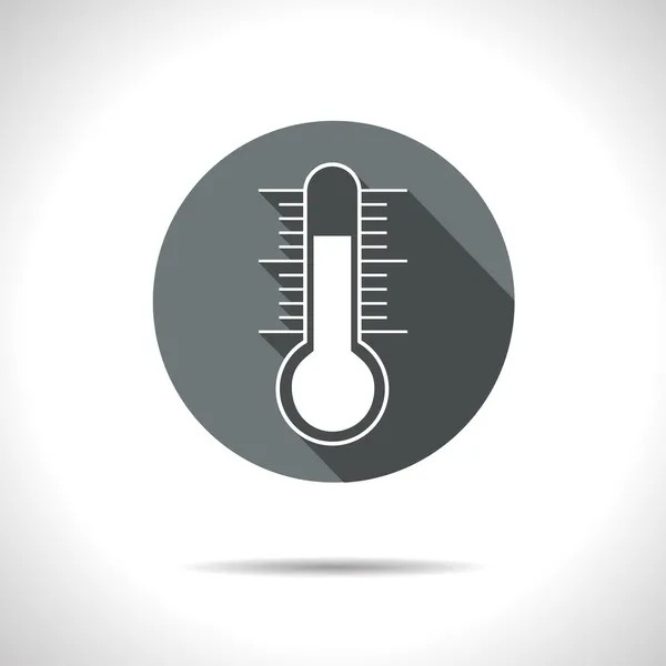 Vector thermometer icon. Eps10 — Stock Vector