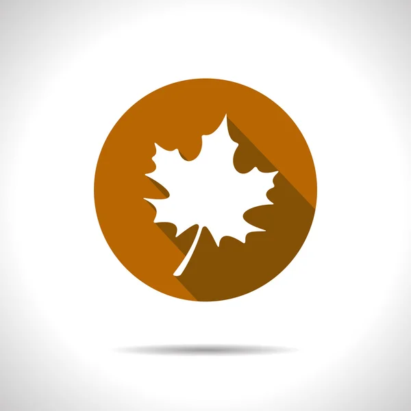 Vektor maple leaf ikonra. eps10 — Stock Vector