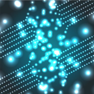 parlayan mikro kozmos arka plan vektör. eps10