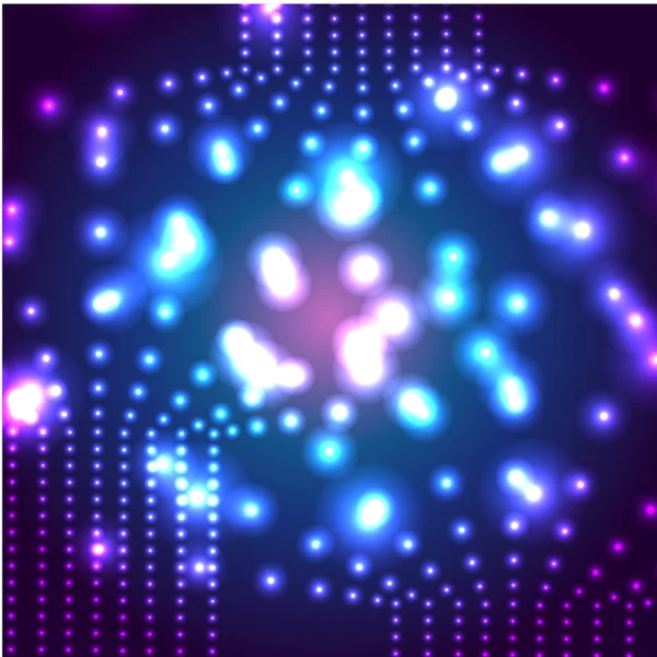 Fond micro cosmos vectoriel lumineux. Eps10 — Image vectorielle