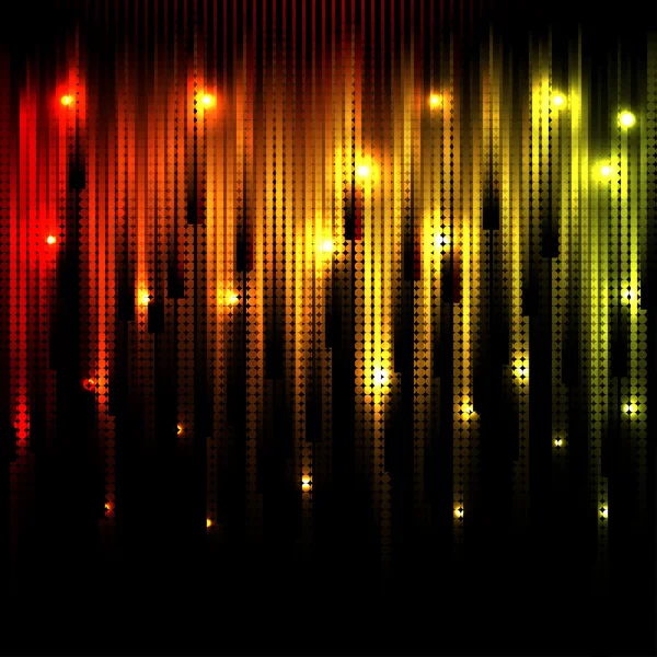 Vector abstract glowing disco background. — Stock Vector