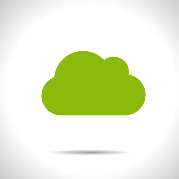 Vector cloud icon. Eps10 — Stock Vector