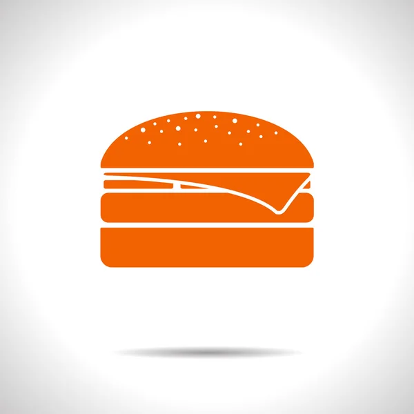 Vector Hamburger pictogram. eps10 — Stockvector