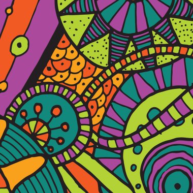 Vektör ele çekin etnik köken