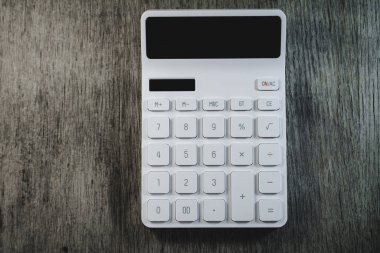 Hesaplayıcı iş konsepti fotoğrafını kapat