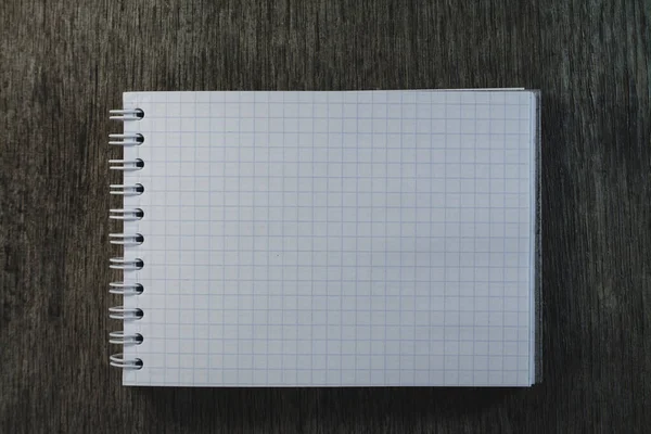 Blank Notepad Close Photo — Stock Photo, Image