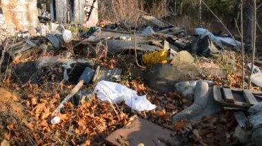 Doğada inşaat atığı