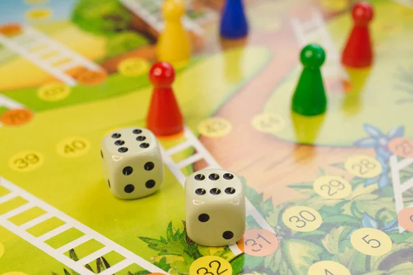 Board game close up background concept abstract