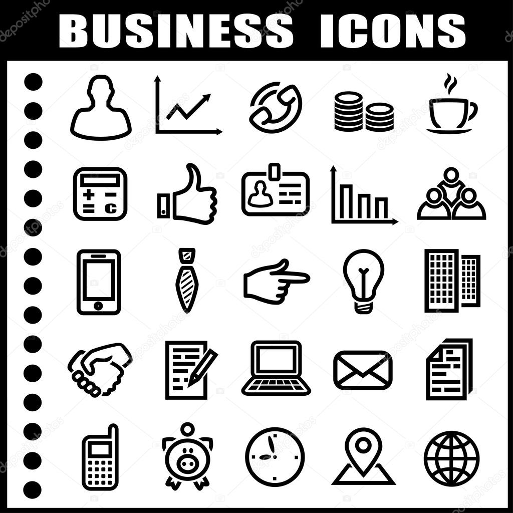 Business icons