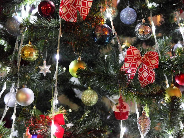Χριστουγεννιάτικο Δέντρο Tous Πράσινα Κλαδιά Χειμωνιάτικη Γιορτή Έννοια Φόντο Υφή — Φωτογραφία Αρχείου