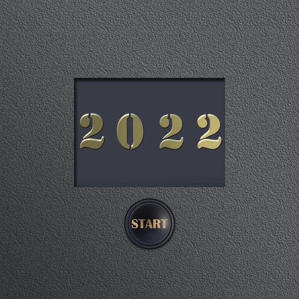 2022 Szczęśliwego Nowego Roku — Zdjęcie stockowe