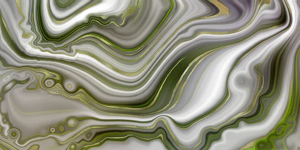 Abstract green grey agate background — Photo